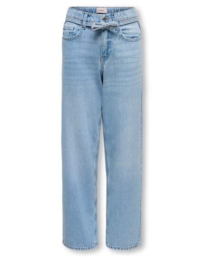 Kids Only - KOGGianna Straight Denim Jeans - Light Blue Denim